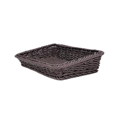 China Wholesale Bulk Fruits and Vegetables Supermarket New Design Wicker Basket for sale