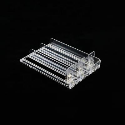 China Free Samples Durable Plastic Transparent Wholesale Supermarket Cigarette Tobacco Tobacco Pusher for sale