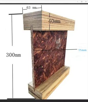 China Modern Pine LVL OSB Timber I Joist For Construction for sale