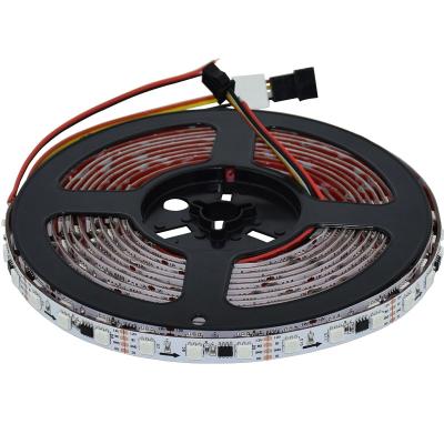 China High quality custom made continuous led strip ws2818 IC 12v 24v 30led/m for hotel/home/shop/Gardon/landscape 60led/m for sale