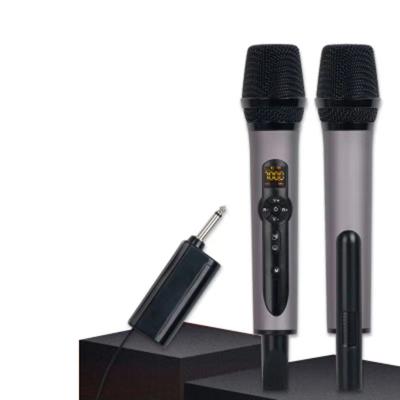 China Lavalier Microphone New Design DSP Wireless Microphone With Echo For Singing Talking for sale