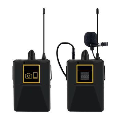 China Lavalier Microphone Wireless Microphone For Camera Video Microphone Wireless Camera Microphone for sale