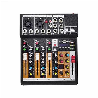 China Hot Sale New Design F4 Digital Mixer Console KTV Audio Mixer Console Digital Audio for sale