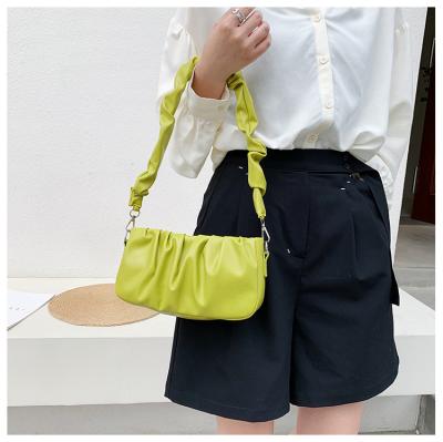 China High Quality Handlebags For Women PU Cloud Bags Leisure Armpit Bag Shopping Shoulder Bags Dumpling Handbag for sale