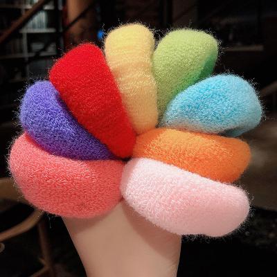 China Soft Scrunchie Elastic Hair Bands Rings For Women Girls Headwear Ponytail Holder Hair Accessories for sale