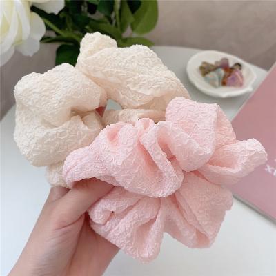 China Soft Elastic Scrunchie Hair Bands Elastic Hair Bands For Women Girl Holiday Headwear Ponytail Hair Accessories for sale