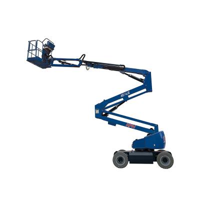 China High Quality 14m Working Height Articulated Towable Trailer Mounted Boom Self Propelled Hydraulic Lift From Construction Material Shops For Aerial Work for sale