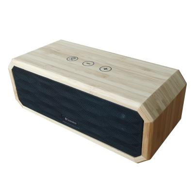 China Good Sound Private High Bass Music Wooden Wireless Blue Tooth Speaker Design Pattern Touch Screen Portable Wireless Blue Tooth Karaoke for sale