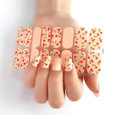 China Nail Art Factory Wholesale Butterfly, animal, strawberry, high heels, Cherry Pattern Nail Finger Stickers for sale