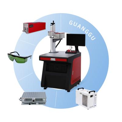 China Air-cooled Desktop 3w 5w 10w UV Marker Printer Laser Marking Engraving Printing Machine for Sunglass Pen Ceramic Plastic Fiber Laser for sale