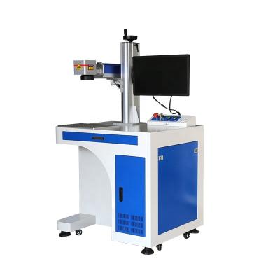 China Air-cooled Desktop Fiber Laser Marking Machine 20W Marking Machine Metal Laser Marking Machine for sale