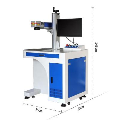 China Air-cooled Best price and quality desktop fiber laser marking machine 20W 30w 50W for sale