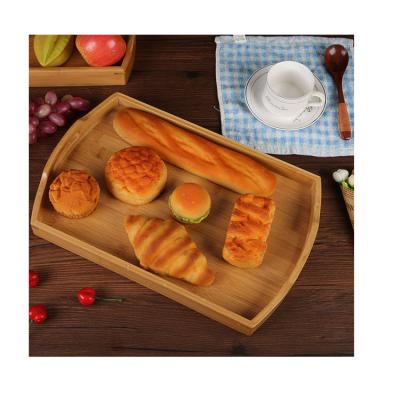 China Household Disposable Tray Suction Fiber Disposable Tea Set Rectangular Water Cup Custom Sets Dish Bamboo for sale