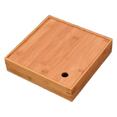 China Household Modern Wholesale Detachable Multifunctional Storage Box Food Bamboo Wooden Storage Box for sale