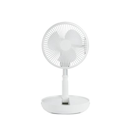 China Adjustable Size 5V Battery USB Three Speed ​​Home Use Round Desktop Fan for sale