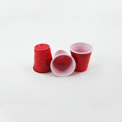 Cina Disposable 2oz Mini Plastic Disposable Cup in vendita