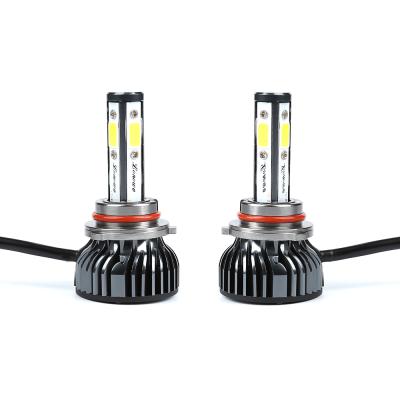 China Hot Sale High Quality Super Bright B4 LED Alloy LC Alloy 12V 60W 9005 6000LM 6000K LED Headlight Aluminum Auto Bulbs for sale