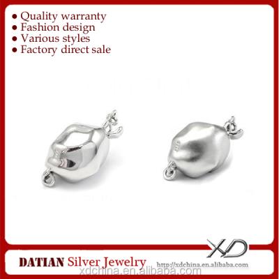 China 925 XD K34 925 Sterling Silver Box Clasp Precious Metal Box Clasp for sale