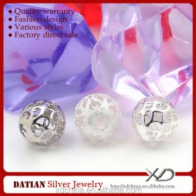 China METAL XD P106 Laser Engrave 925 Sterling Silver Beads for sale