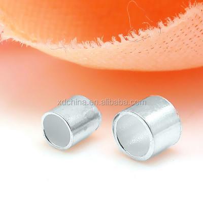 China Nickel& XD Lead Free X002 925 Sterling Silver Tube Spacer Beads for DIY Craft for sale