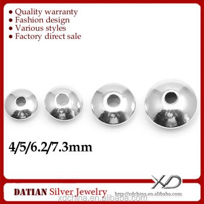 China 925 Sterling Silver XD P158 Making Your Jewelry 925 Sterling Silver 6mm Spacer Beads for sale