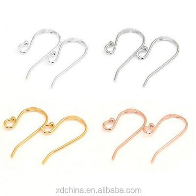 China BOHEMIA XD P026 925 Sterling Silver Ball Earring Hooks Store For Earrings 925 Sterling Silver Ear Hook for sale