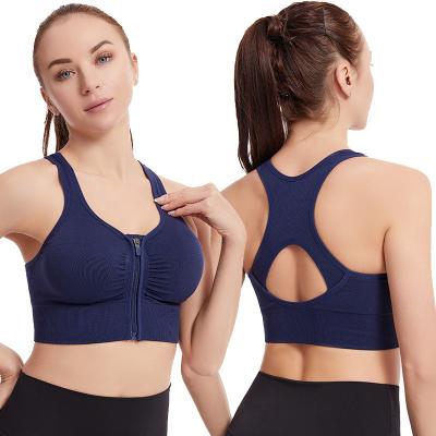 China Activewear Gym One-Piece Warm Breathable Tops Seamless Fitness Cross Sports Bra Latest High Quality High Printing Bra Sports Yoga Bra for sale