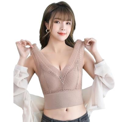 China European American Sexy Mature Steel Spandex Bra OEM Sexy Mature Steel Spandex Ladies Bra Underwear Ladies Bra Set Women's Style Design V-Neck Ring Lace V-Neck Bra in One Piece Cup for sale