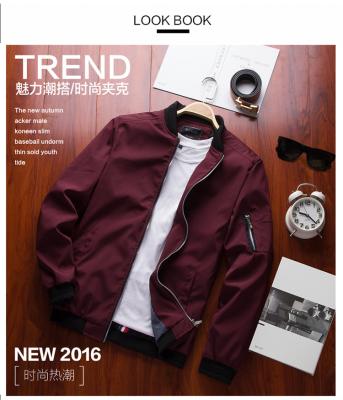 China New Style Waterproof Men's Slim Section Jacket Fashion Casual Top Machining Jacket for sale