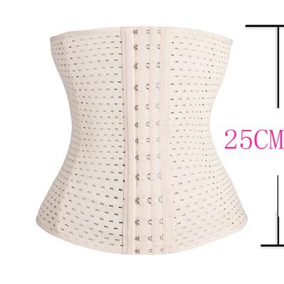 China Cavity Rubber Girdle Comfortable Breathable Elastic Waist Shaping Waist Women's Postpartum Corset Tightening Belt for sale