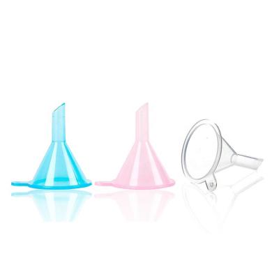 China Mini Perfume /Laboratory Dispensing Head Mini Funnel Transparent pp Plastic Small Plastic Mini Perfume Dispensing Funnel for sale