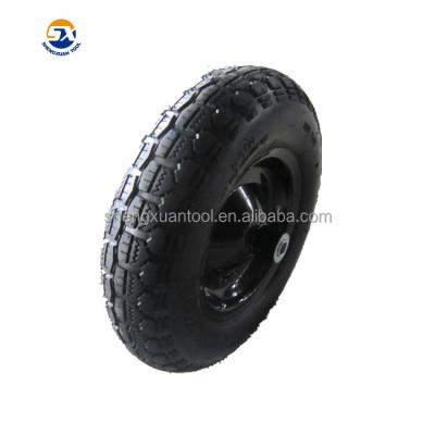 China Durable 3.50-8 Metal Rim 2 Ply Rating Wheelbarrow Wheels For Sale for sale