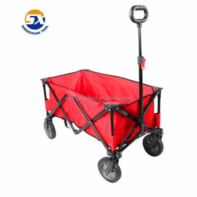 China Easy Folding Folding Structure Fabric Material Camping Cart for sale