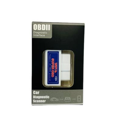 China Mini ELM327 WIFI V1.5 OBD2 Universal Compatible Cars B12 Code Reader Car Diagnostic Tool OBDII Scanner for sale