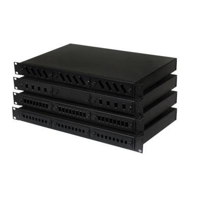 China European Corning Quality Wall Mount Wall Mount Fiber Optic Enclosure Cheap Patch Panels 1U/2U/3U for sale