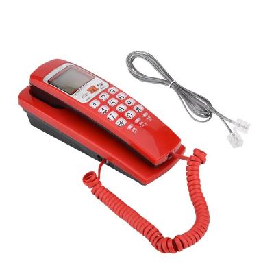 China New FSK/DTMF Callback Function Caller ID Telephone Attached Land Line Mode Extension Telephone For Home for sale