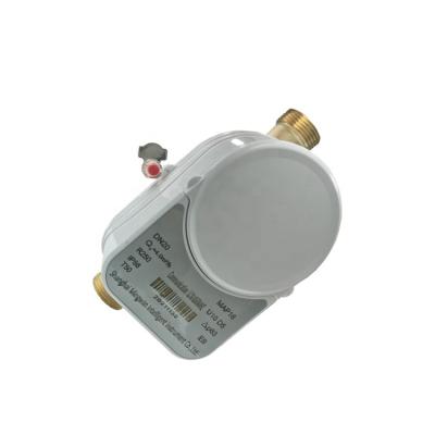 China DN15 DN20 15MM-25MM Lora Lorawan Smart Digital Ultrasonic Water Meter Brass Smart Water Meter for sale