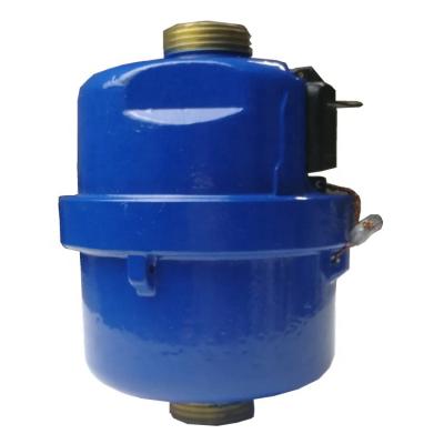 China Shanghai Mingwan DN15MM Wet Rotary Piston High Accuracy Volumetric Water Meter for sale