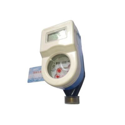 China Digital Water Meter Display ISO 4064 Class B Prepaid IC Card Water Meter for sale