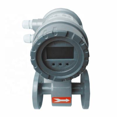 China DN25 high stable water magnetic flow meter / 4-20mA electromagnet output intelligent digital water flow meter DN15-DN40 for sale