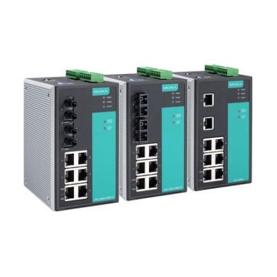 China Moxa EDS-508A Eficiente de 8 puertos de capa 2 conmutadores administrados conmutadores Ethernet administrados conmutadores de la serie Moxa EDS-508A en venta