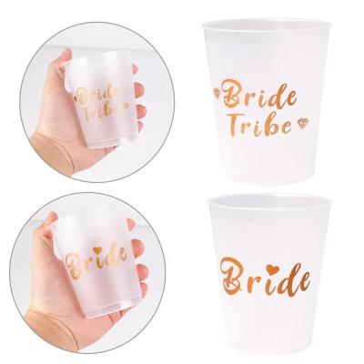 China Wedding decoration & Bridal Shower Tribe Bridal Shower Cups Bridal Shower Engagement Party To Be Bridal Shower Hen Night Bachelorette Party Decor for sale