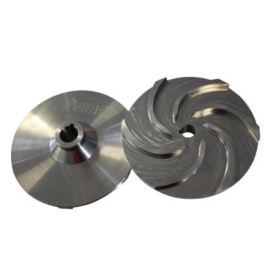 China Submersible pump impeller stainless steel pump impeller centrifugal pump impeller pump impeller for sale