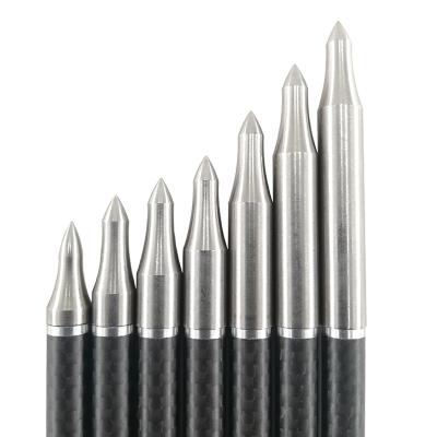 China Hunting Shooting Target Practice Archery Arrow Scope Heads 75 100 125 150 200 250 300 Grain Tips Broadheads For Bow Hunting Target Hot Sale for sale