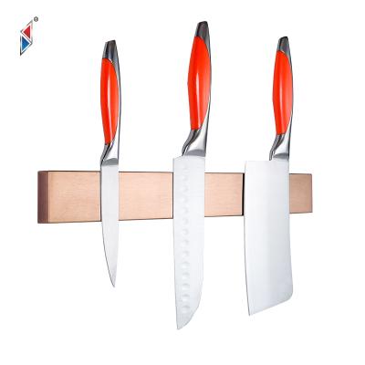 China Sustainable 10 Inch Magnetic Knife Holder Kitchen Blocks Magnetic Stainless Steel Knife Strip For Knives, Cutlery for sale