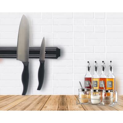 China Factory Price Viable Magnetic Kitchen Knife Holder 22 Inch Plastic Knife Block Magnetic Knife Bar for sale