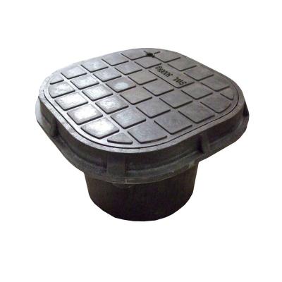 China earth inspection pit cover 280*280*180mm Grounding System PVC Or PE Te koop