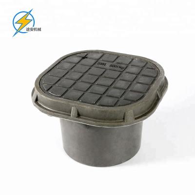 中国 inspection well manhole earthing inspection pit 280*280*180mm Grounding System PVC Or PE 販売のため