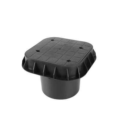 中国 Telecom manhole cover for grounding system earthing inspection pit 280*280*180mm Grounding System PVC Or PE 販売のため