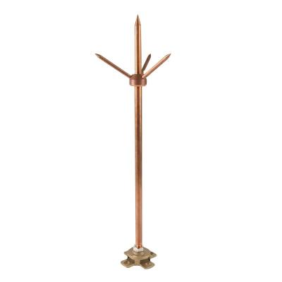 中国 Pure copper lightning rod Brass ,copper ,stainless steel 販売のため